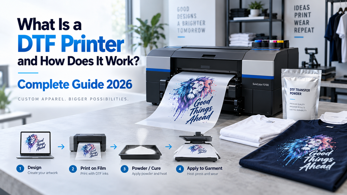 What Is a DTF Printer and How Does It Work? Complete Guide 2026